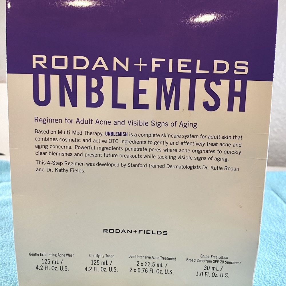 Unblemish regimen Rodan and Fields